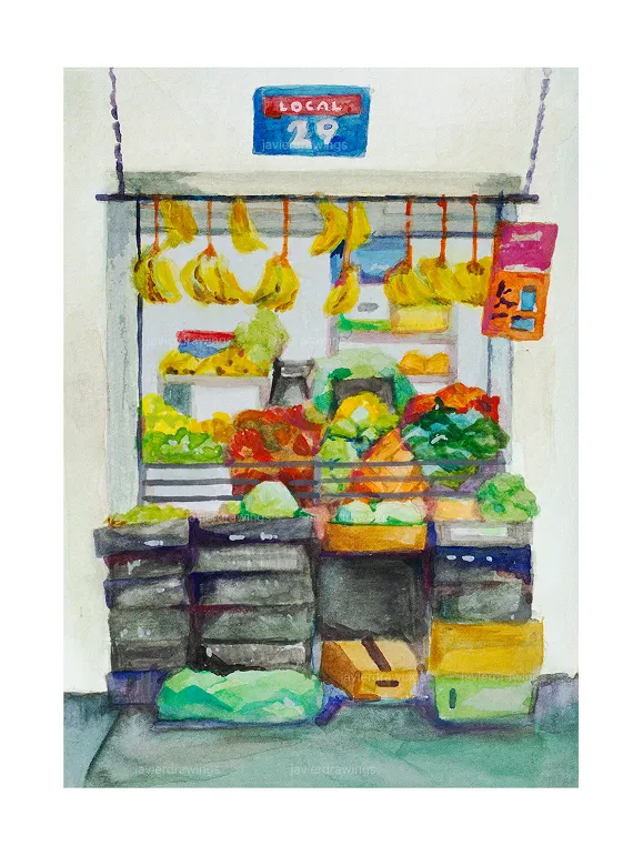 [JD0002] JAVIER DRAWINGS "LOCAL 29, SANTA TERE"