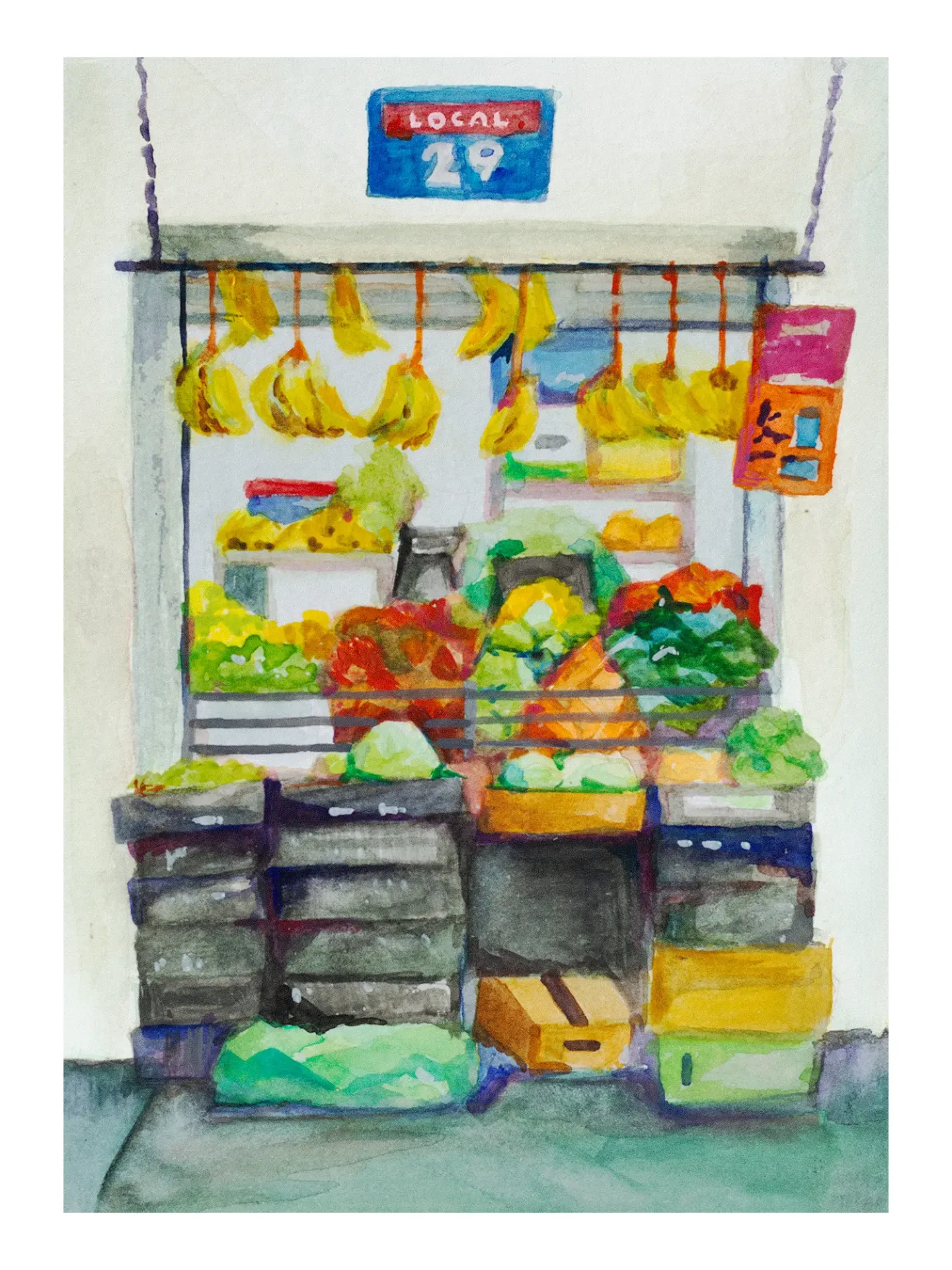 [JD0002] JAVIER DRAWINGS "LOCAL 29, SANTA TERE"