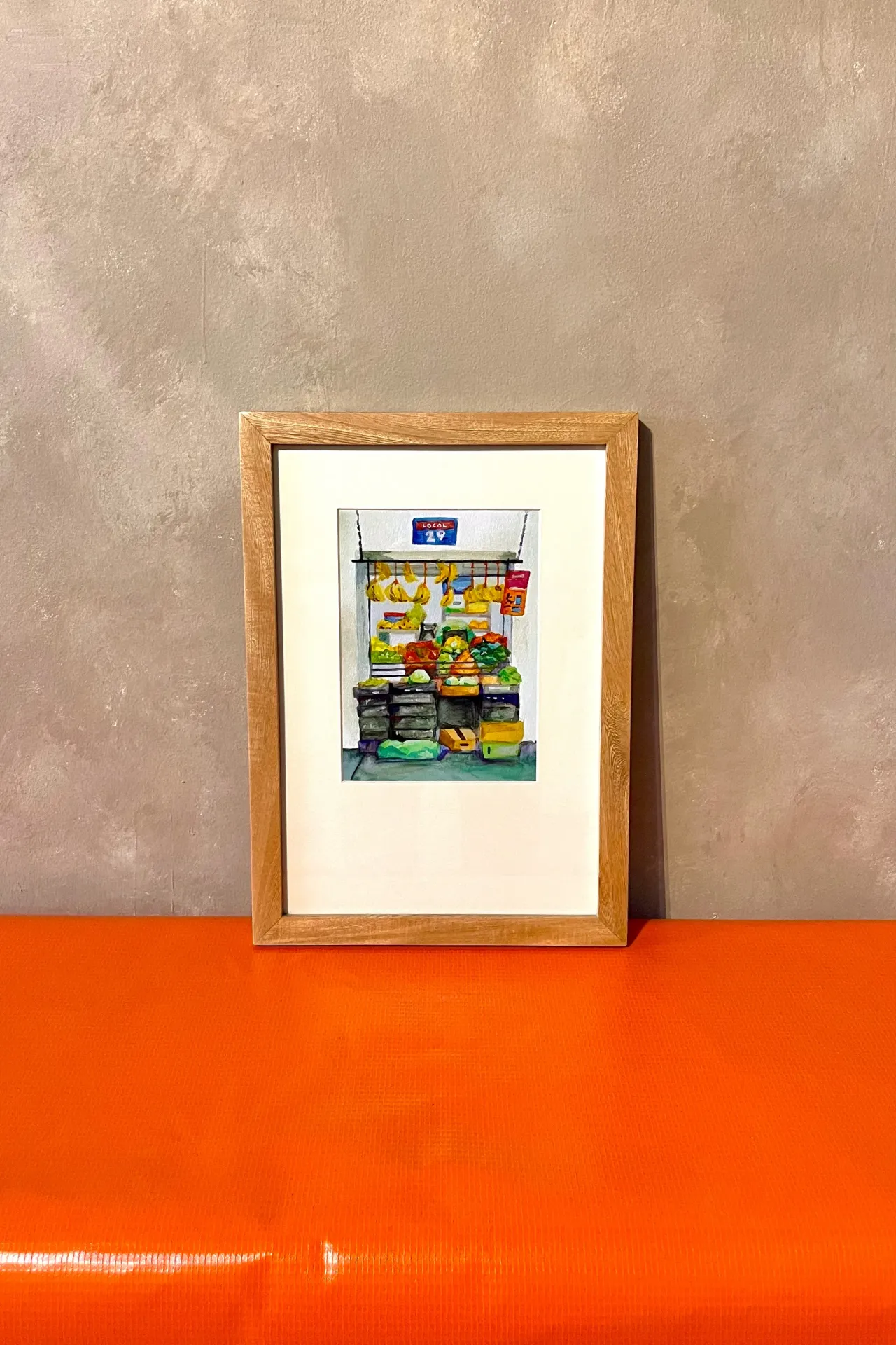 JAVIER DRAWINGS "LOCAL 29, SANTA TERE" ENMARCADO